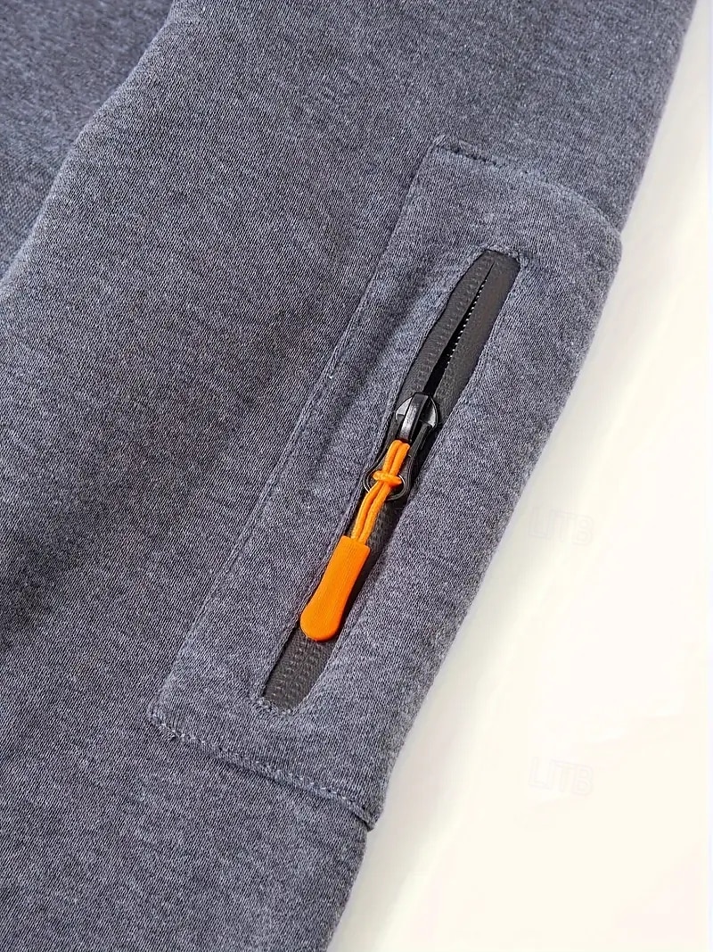Per uomo Felpa con cappuccio Felpa con cappuccio a zip intera Felpa con cappuccio tattica Nero Blu marino Blu Cachi Grigio scuro Con cappuccio Liscio Sportivo Giornaliero Per eventi Streetwear del 2025 a $25.99 –P3