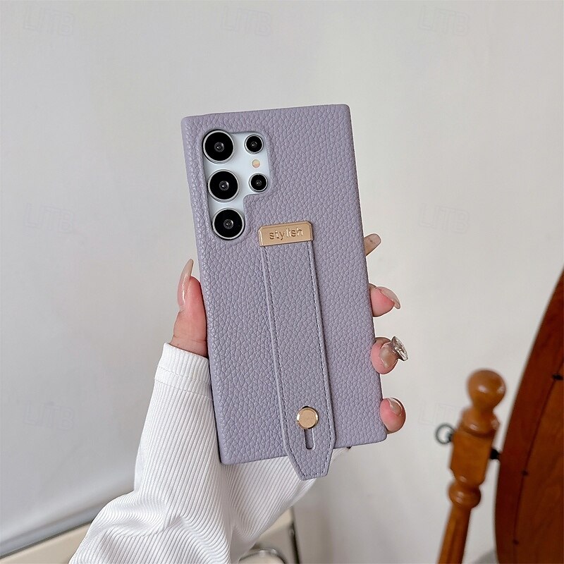 teléfono Funda Para S25 S24 S23 S22 Plus Ultra S23 FE A35 5G A25 A15 A14 A34 Tarjetas billetera con correa de muñeca Antigolpes Retro TPU Cuero de PU 2025 - $16.99 –P16