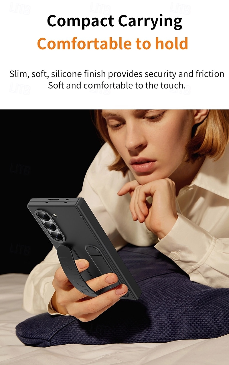 Чехол для телефона Samsung Galaxy Z Fold 6 с подставкой и защитой экрана защита всей поверхности ретро броня PC силикон 2025 - $45.99 –P4