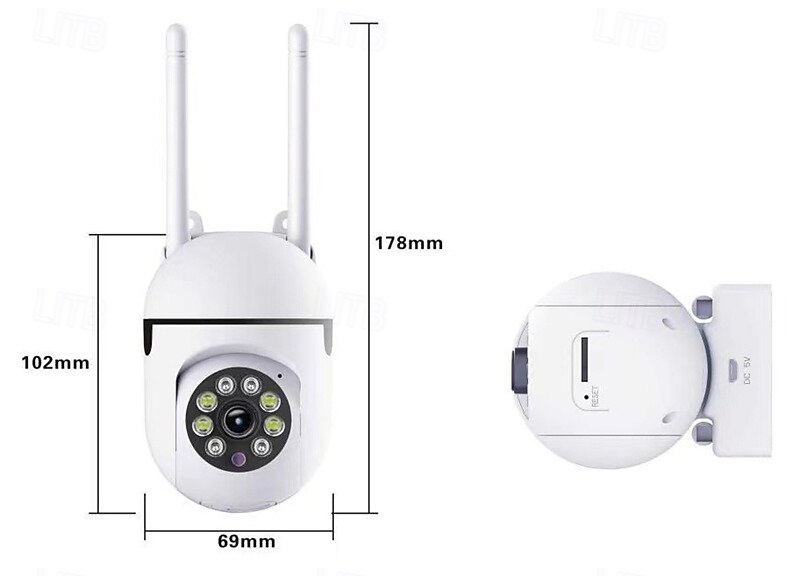 IP Camera 1080P Mini Wireless Motion Detection Remote Access IR-cut Indoor Support 128 GB 2025 - $31.99 –P14