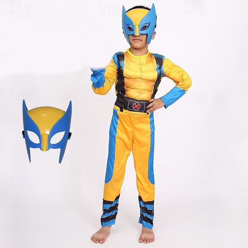 Warewolf Kostium Cosplay Kostiumy filmowe i telewizyjne Dla chłopców Dla dzieci Karnawał Dzień Dziecka Łatwy kostium karnawałowy 2025 - AU $44.59 –P7