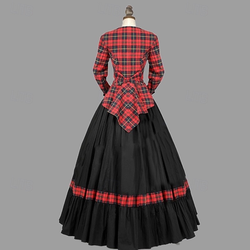 Couples Victorian Costumes Alexander Hamilto Prince Princess Retro Vintage Rococo 17th Century Cosplay Costume Halloween Masquerade Prom Performance 2025 - $180.96 –P7