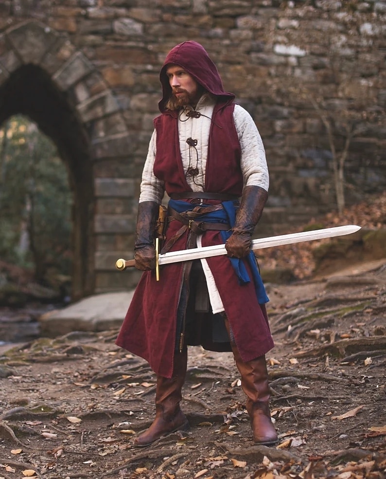 Medieval Renaissance 17th Century Shirt Tunic Ranger Elven Archery Fancy Dress Men's Viking Fantasy Halloween Carnival Masquerade LARP Adults' Shirt 2026 - $28.99 –P1