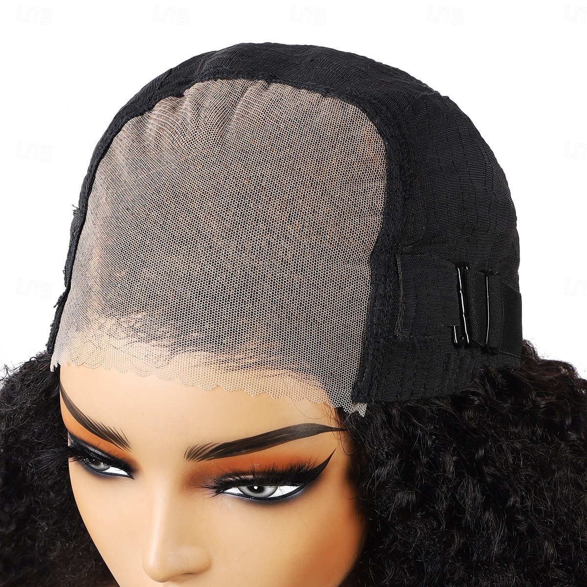 5*5 Human Hair Lace Wig Natural Color Kinky Curly Lace Wig 200% Density 2025 - $240.99 –P6