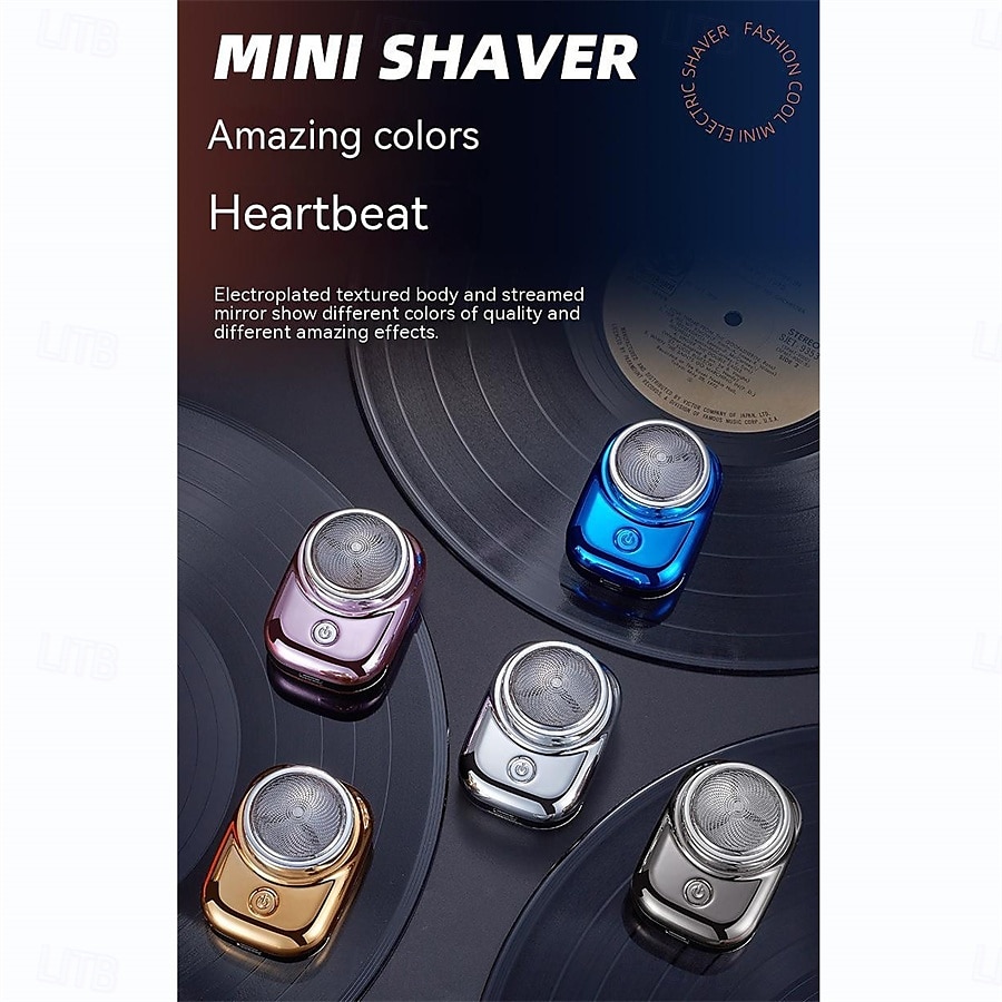 Mini rasoir de voyage portable sans fil rechargeable par USB pour enlever les poils de la poitrine et du corps de 2025 ? $15.99 –P1