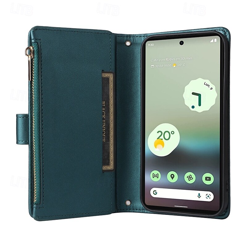 telefon Maska Pentru Pixel 9 Pro Pixel 9 Pro XL Pixel 8 Pro Pixel 8 Pixel 9 Pixel 7 Pixel 7 Pro Capac Spate rezista Fermoar Acceptă încărcarea fără fir Retro TPU PU piele 2025 - $22.99 –P5