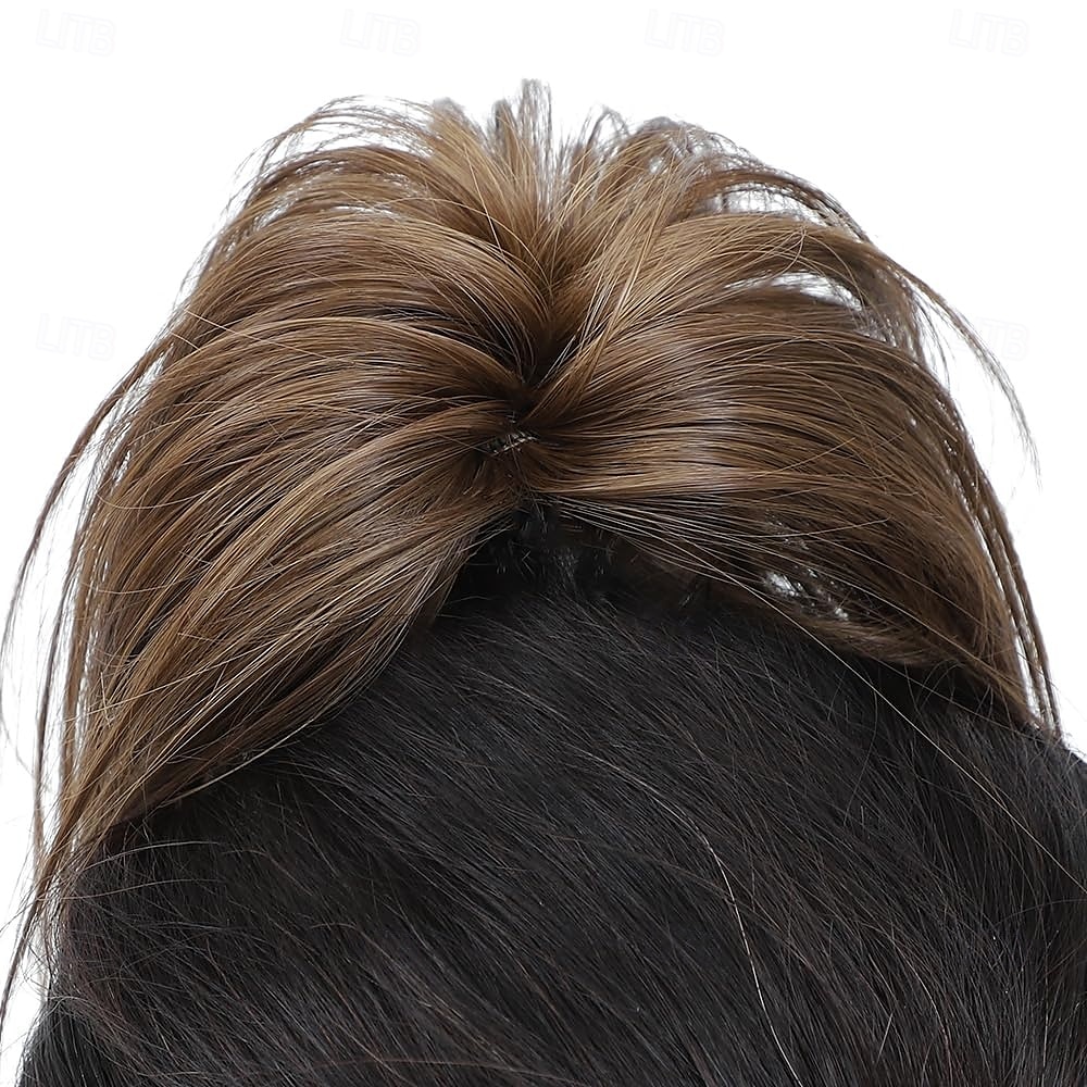 Cordon Queue-de-cheval Doux / Naturel / Faciliter l'habillage Cheveux Synthétiques Pièce de cheveux Extension des cheveux Droit Court Soirée / Fête / Soirée / du quotidien de 2025 ? $11.49 –P8