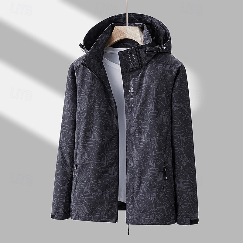 Mulheres Jaqueta Softshell Jaqueta de Trilha Quebra-Vento de Trilha Inverno Ao ar livre Botânico floral Prova-de-Água A Prova de Vento Bolso Múltiplo Zíper Frontal Jaqueta leve Zip Completo Campismo de 2025 por $15.49 –P1