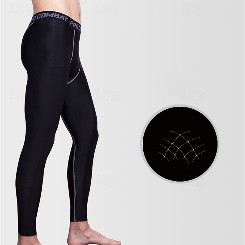 Hombre Pantalones para correr Leggings Bolsillo Cintura elástica Leggings Exterior Deporte Deportivo Otoño Secado rápido Ligero Suave Power Flex Maratón Corriendo Rutina de ejercicio A Medida Ropa de 2025 - $10.49 –P9
