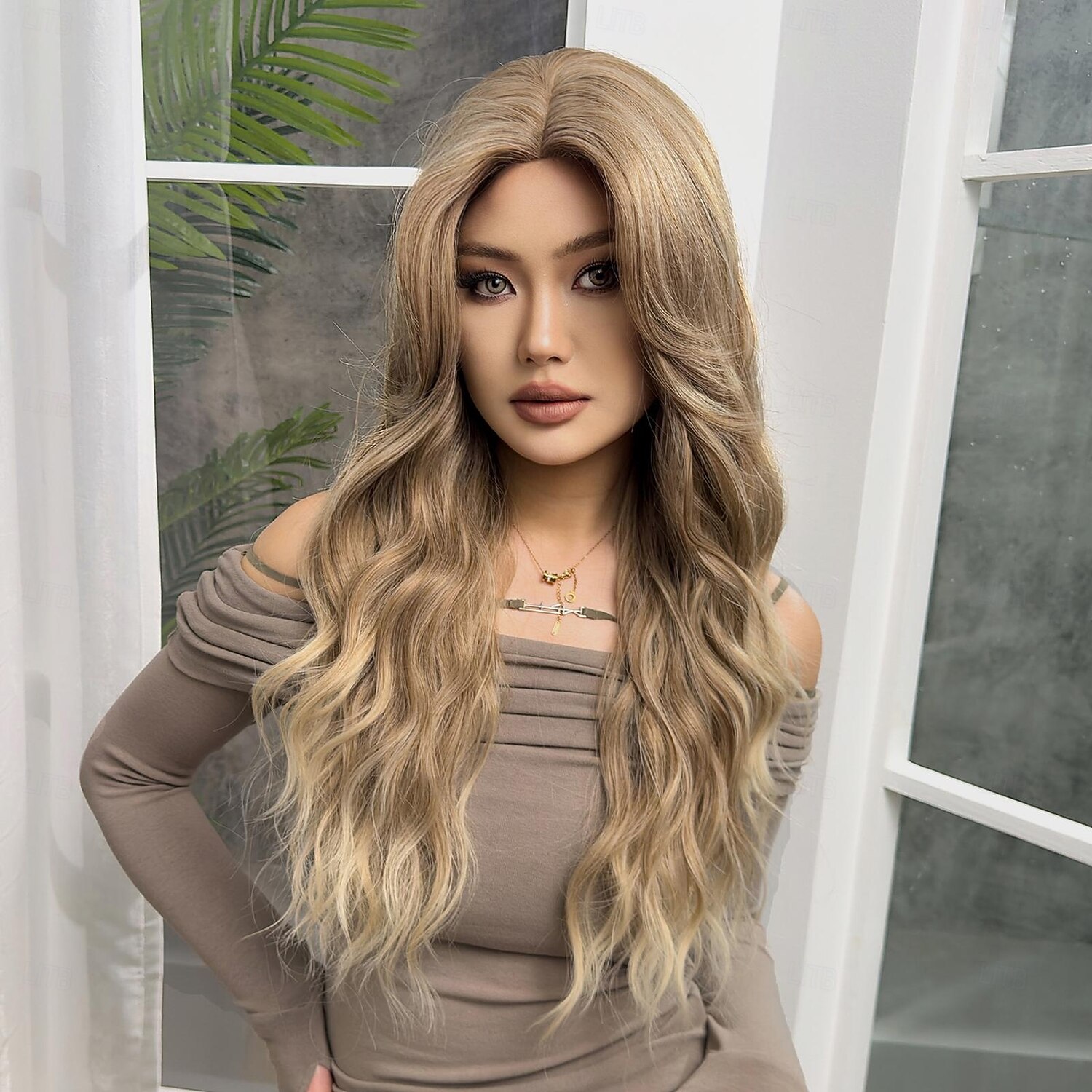 Synthetische pruiken Uniformen carrière Kostuums Prinses Gekruld Golvend Middelste stuk Gelaagd kapsel Machinegemaakt Pruik 66.0 cm Donker Bruin Synthetisch haar Dames Cosplay Feest Modieus 2025 - $31.99 –P1