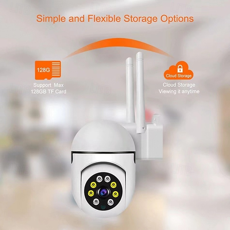 IP Camera 1080P Mini Wireless Motion Detection Remote Access IR-cut Indoor Support 128 GB 2025 - $31.99 –P7