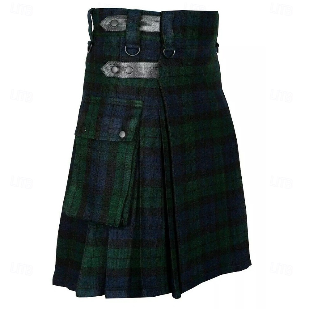 Punk & Gotico Medievale Abito di Natale Scozzese Costume Per uomo Casual Quotidiano Adulti Gonna del 2026 a $62.99 –P6