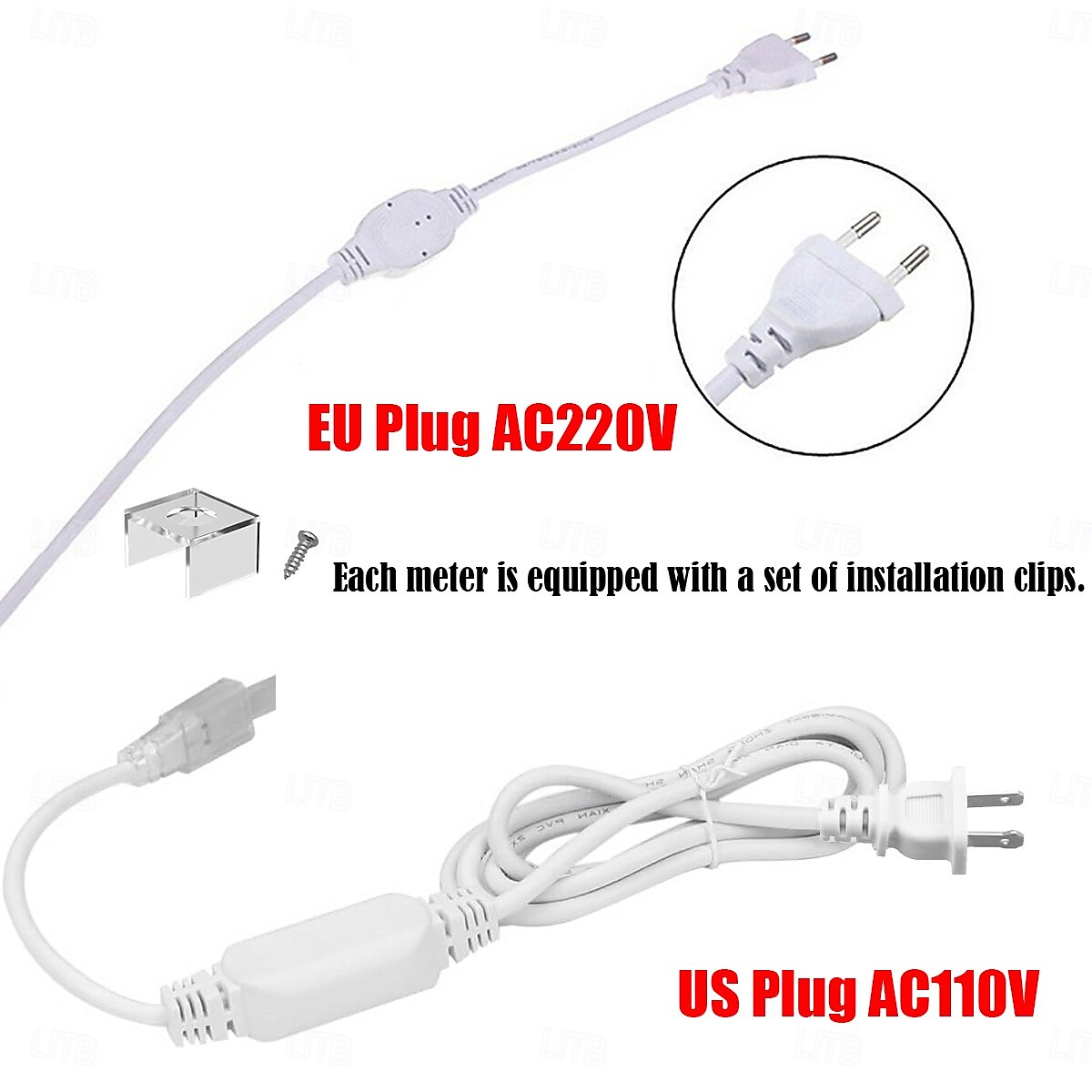 2025年 COB LED ストリップ ライト、3-40 メートル ストリップ ライト IP65 防水 288 LED/m 超高輝度ホワイト LED ストリップ、24 キー IR リモコン付き、寝室、キッチン、屋外装飾に最適、フレキシブル テープ ライト  コレクション – €21.14 –P3