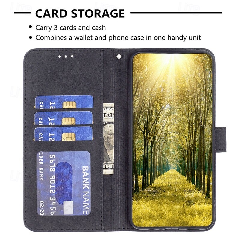 Phone Case For iPhone 16 Pro Max Plus iPhone 15 Pro Max Plus iPhone 14 13 12 11 Pro Max Plus Mini Wallet Case with Stand Holder Card Slot Shockproof Retro TPU PU Leather 2025 - $16.99 –P6