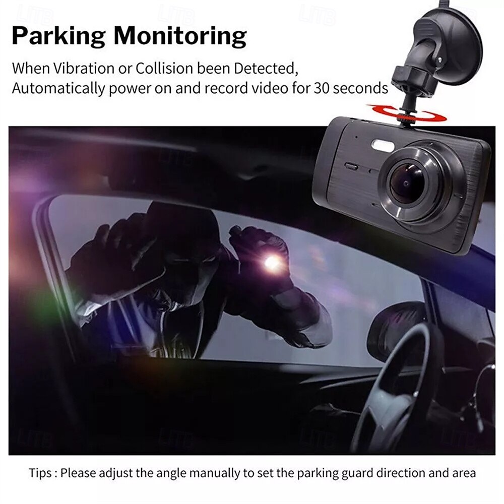 drive recorder biltilbehør kameraskriver full hd 1080p nattsyn 2025 - $65.99 –P12