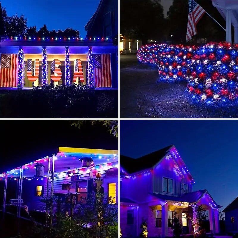 dc24v tensão segura led luzes de corda de natal 100m 50m 20m 10m com 800 leds e 400 leds, luzes de natal de tira de fadas, iluminação externa à prova d'água ip65 para natal, festa, eventos de ano de 2025 por $22.99 –P10