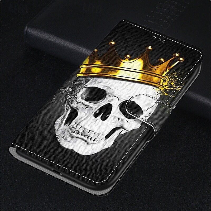 telefon Kılıf Na iPhone 11 Pro Max Osłona tylna Z podpórką z paskiem na nadgarstek Gniazdo karty Retro TPU Skóra PU 2025 - $13.99 –P9