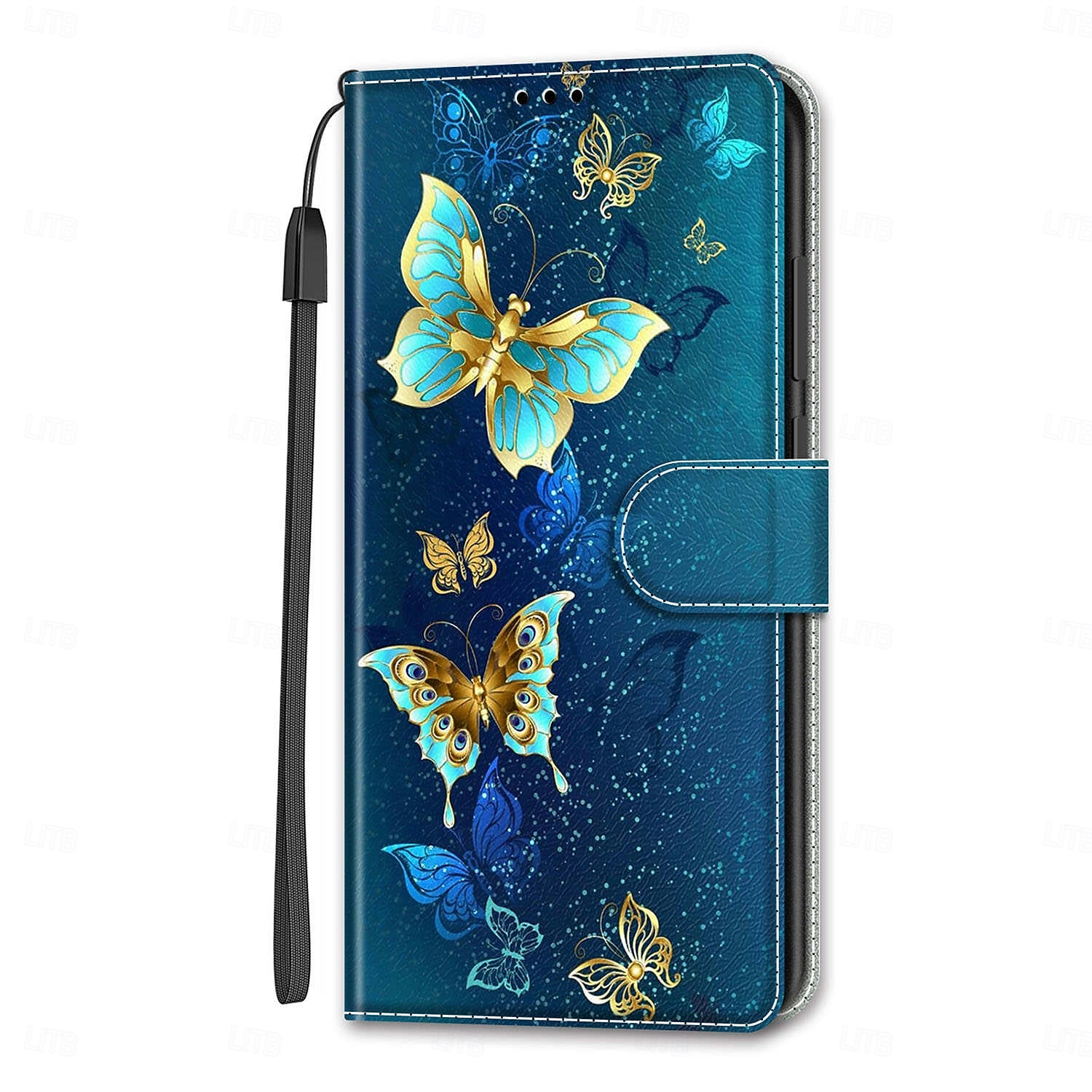 telefono Custodia Per iPhone 15 Pro Max iPhone 14 13 12 11 Pro Max Plus iPhone 14 Pro Max Plus iPhone 13 12 11 Pro Max Per retro Con supporto con cinturino da polso Slot per schede Retrò TPU pelle del 2025 a $10.99 -P8