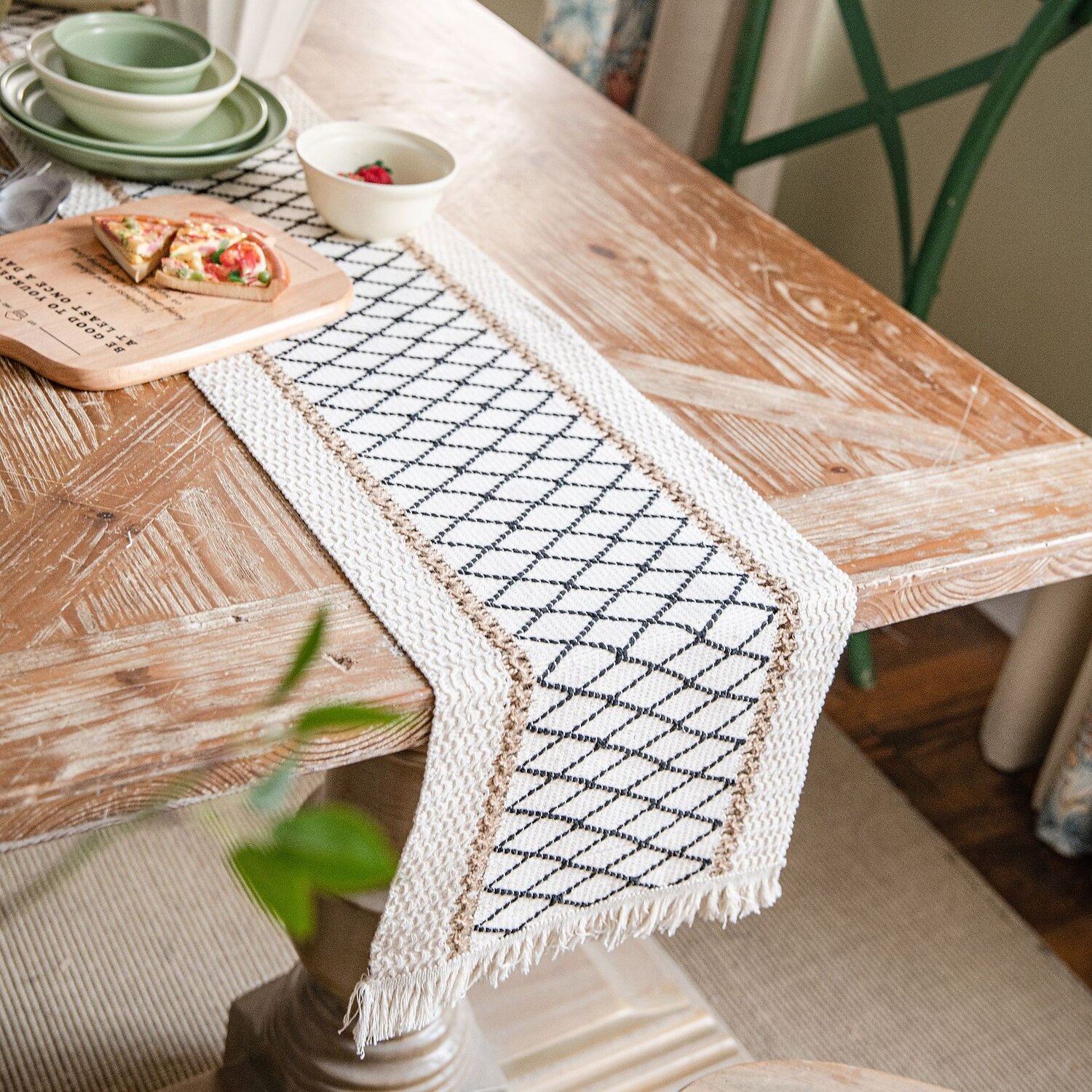 Tablerunner Decorative and Durable Table Cover Ideal for Dining and Kitchen Tables Perfect for Everyday Use or Special Occasions 2025 - $15.49 –P14