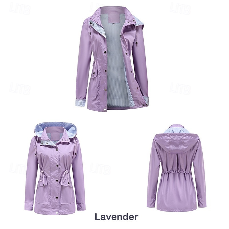 Femmes Veste de randonnée Hiver Automne Extérieur Coupe-vent Fermeture Éclair Frontale Hydrofuge Veste légère Fermeture éclair intégrale Camping / Randonnée / Spéléologie Noir Jaune Rouge Bordeaux de 2026 ? $61.99 –P3