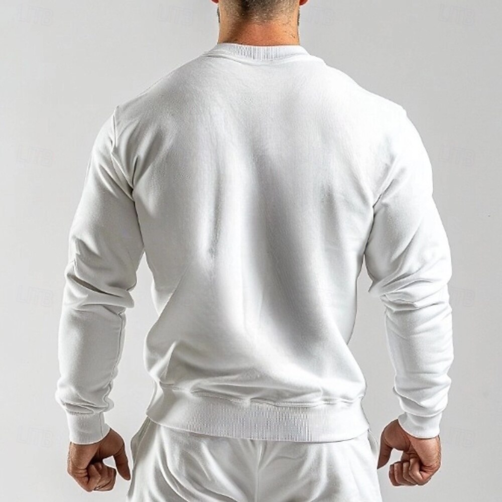 Per uomo Divertente Orso giocattolo Pullover Felpa Manica lunga Felpe Girocollo Classico Casual / quotidiano Primavera Autunno Nero Bianco Abbigliamento progettista Stampa grafica Normale S M L XL 2XL del 2025 a $39.99 –P2