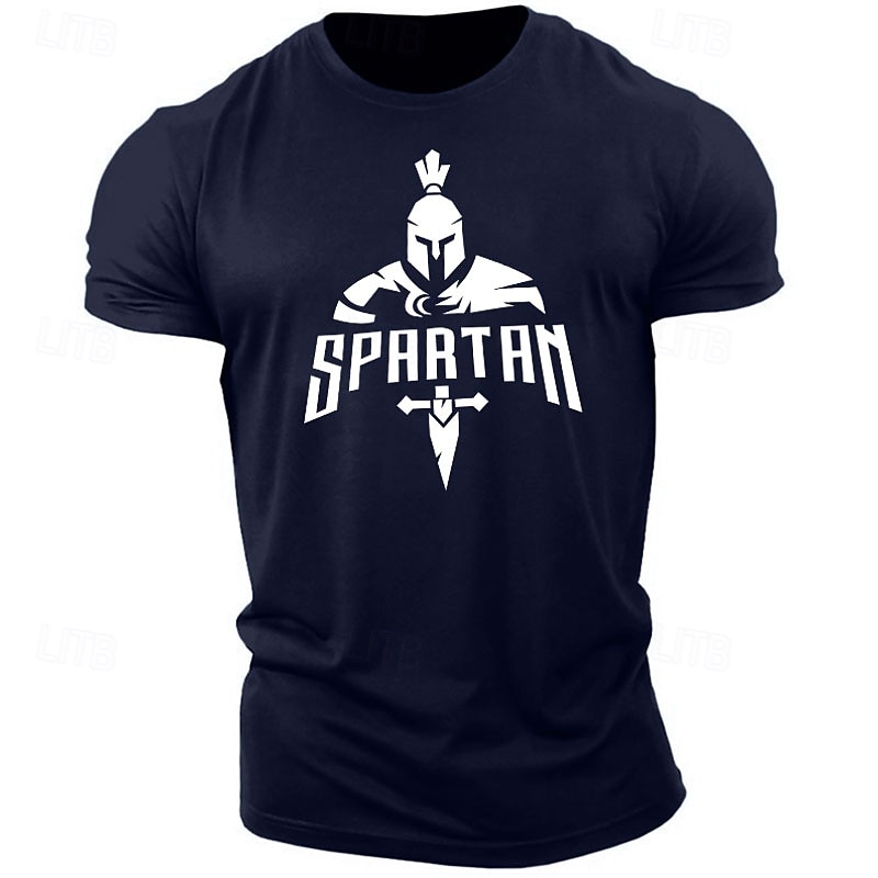 Herren Buchstabe Grafikdrucke T Shirt Grafischen T-Shirt Baumwolle Kurzarm Grafik Hemd Weiß Marineblau Dunkelgrau Bequemes T-Shirt Outdoor Straße Modedesigner-Kleidung 2025 - $15.99 –P2