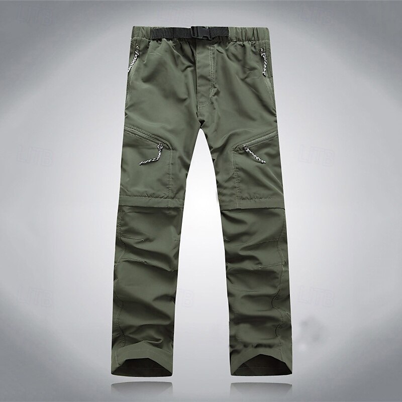 Voor heren Combatbroek Cargohosen Wendbare Hosen Militair Buiten Normale pasvorm waterdicht Ademend Sneldrogend Broeken / Regenbroek / Overbroek Elastische taille Zwart Leger Groen Jagen Klimmen 2025 - $25.99 –P7