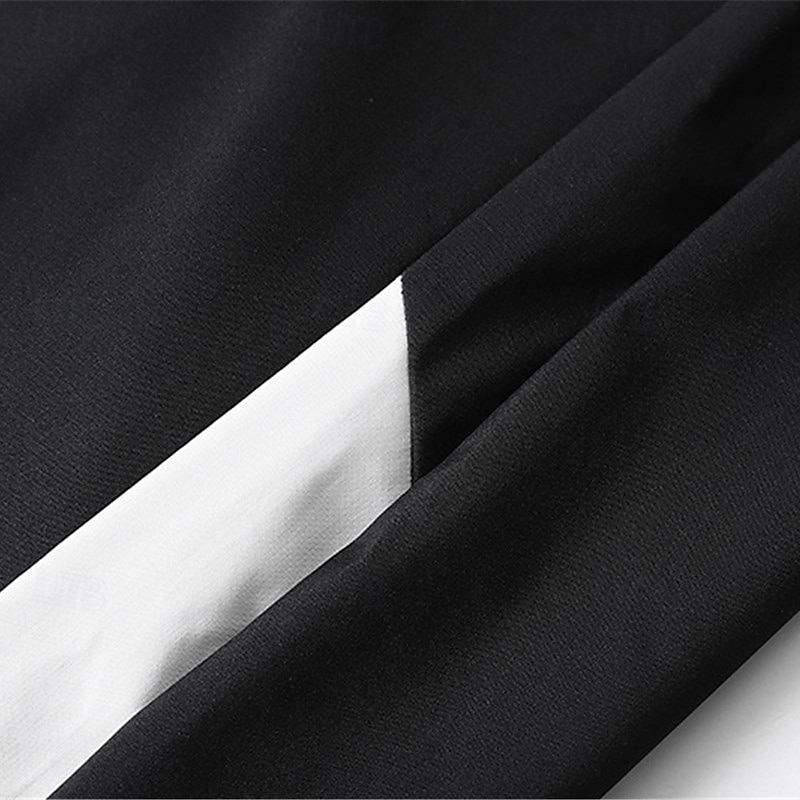 رجالي بدلة رياضية بذلة رياضة رباط جيب ألوان متناوبة تيشيرت هودي وبنطلون مجموعة ملابس رياضية الربيع الخريف أسود أخضر داكن تمرين نادي رياضي الركض ركض ناعم متنفس كم طويل رياضة ألبسة رياضية مرن نسبياً 2026 - $44.99 –P14