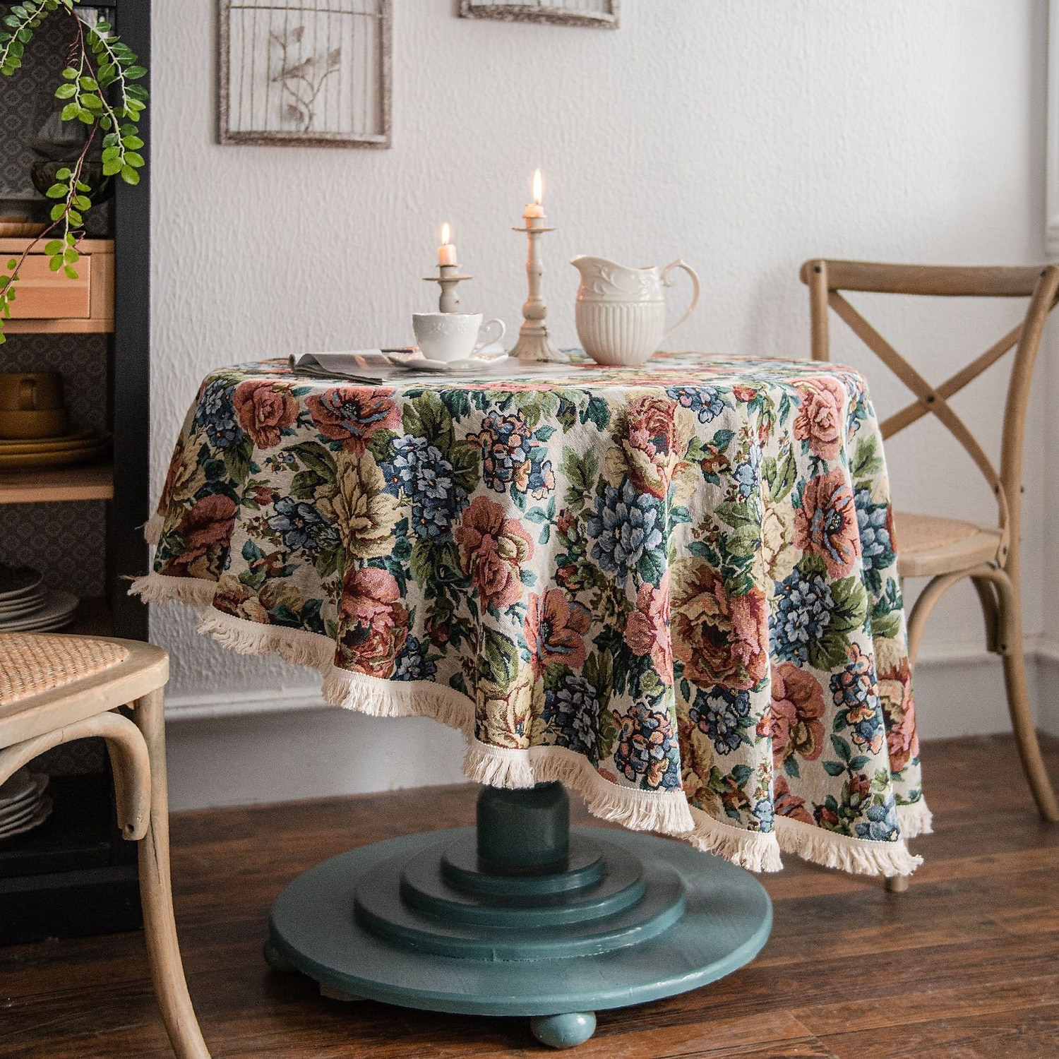 Round Tablecloths Elegant and Durable Table Covers Perfect for Dining and Kitchen Tables Ideal for Everyday Use or Special Occasions 2025 - $26.99 –P1