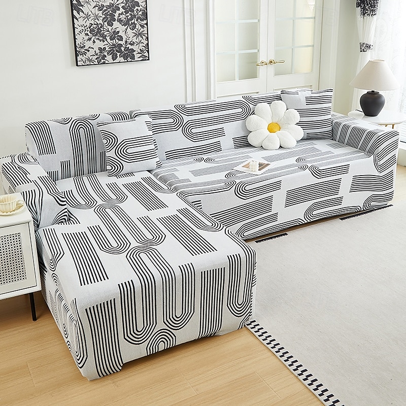 capa de sofá em tecido jacquard capa elástica para sofá capa elegante e durável projetada para se ajustar perfeitamente ao seu sofá, adicionando um toque de sofisticação à decoração da sua sala de de 2025 por $53.99 –P3