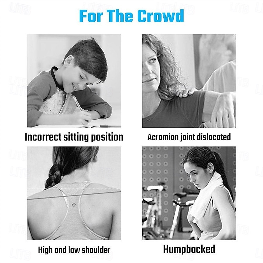 Get A Flat Belly And Perfect Posture Instantly With This Hunchback Corrector With Sensor Vibration Reminder 2025 - $20.99 –P6
