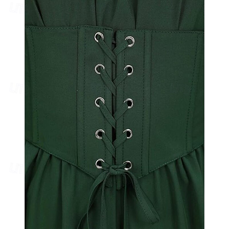 Medievale Rinascimento Abito da cocktail Abito da Ballo Straniero Elfico Costume Per donna Celtico Costumi da pirata Fantasia Halloween Carnevale Mascherata LARP Fiera Rinascimentale Festival Adulti del 2026 a $35.99 –P4