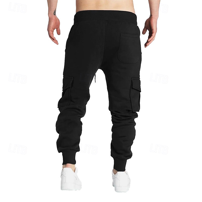 Men's Joggers Sweatpants Running Pants Athletic Pants Track Pants Pocket Elastic Waistband Pants / Trousers Indoor Outdoor Sports & Outdoor Fall Winter Thermal Warm Soft Marathon Workout Walking 2026 - $20.99 –P8