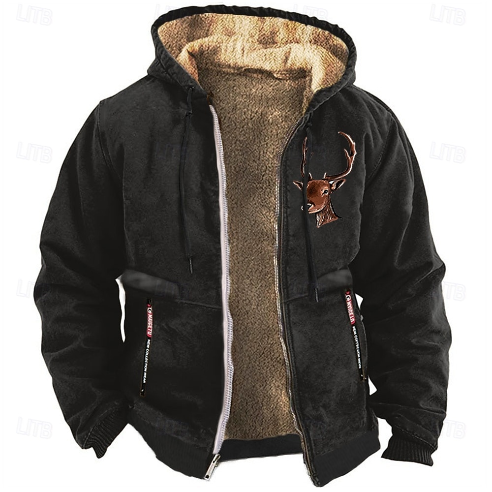 Per uomo Ogni Stampe astratte Vello Felpa Manica lunga Felpe Con cappuccio Vintage stile western Da mare Da caccia Autunno inverno Nero Blu Marrone Abbigliamento progettista Stampa grafica S M L XL del 2026 a $37.99 –P5