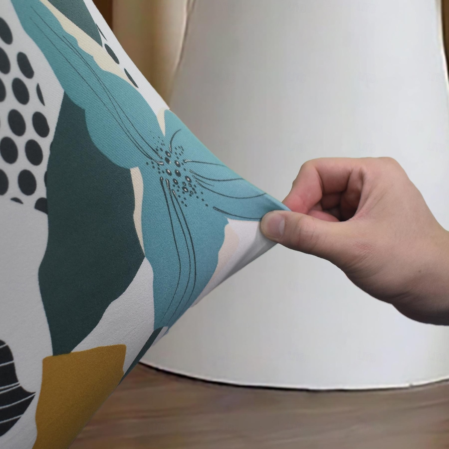fodera per poltrona con schienale alto floreale, elegante ed elastica, protezione per mobili resistente, perfetta per aggiungere un tocco di eleganza all'arredamento della tua casa del 2025 a $47.99 –P3