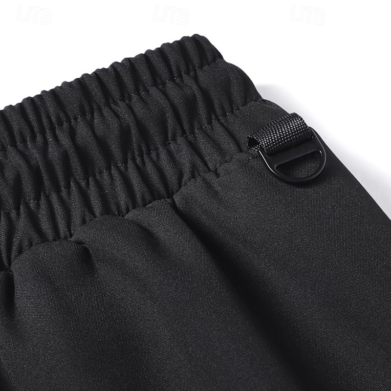 Homens Calças de lã Calças Esportivas Corredor Calças Calça casual Com Cordão Cintura elástica Tecido Prova-de-Água Conforto Comprimento total Ao ar livre Casual Diário Esportes Moda Preto Verde de 2025 por $25.99 –P8
