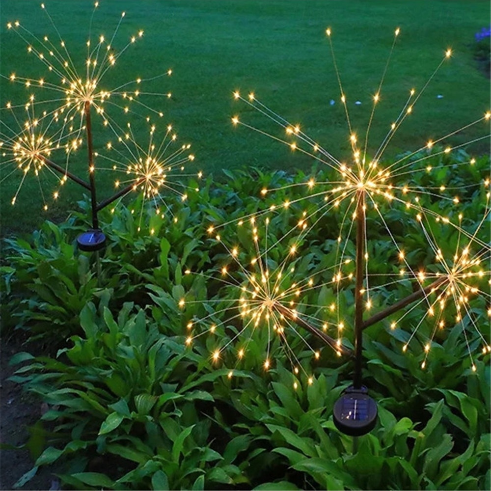 Aurinko Ilotulituksia Valo 3in1 Aurinko Maahan Upotettu Voikukan Valoketju Ulkona Kestävä Koristevalaisin 1/2kpl 2025 - $29.99 –P3