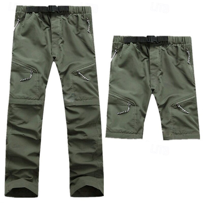 Voor heren Combatbroek Cargohosen Wendbare Hosen Militair Buiten Normale pasvorm waterdicht Ademend Sneldrogend Broeken / Regenbroek / Overbroek Elastische taille Zwart Leger Groen Jagen Klimmen 2025 - $25.99 –P11