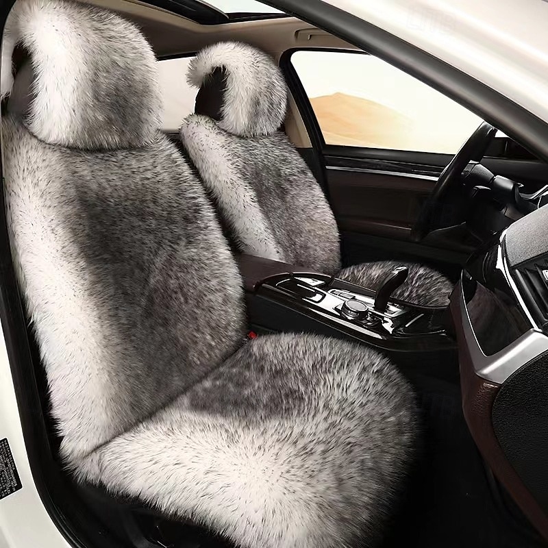 1pc Copertura per Sedile Auto in Finto Vello Protettore Caldo Invernale Elegante Cuscino Universale a Grandezza Completa per Auto Sedile del Conducente del 2025 a $171.99 –P1