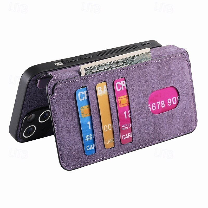 2025年 電話 ケース 用途 S24 S23 S22 S21 Ultra Plus S21 FE A55 A35 A25 A15 5G A54 A34 A14 A73 A53 A33 A23 A13 A72 A52 A32 A22 A12 A71 A51 A31 S20プラス S20ウルトラ S20 バックカバー スタンド付き 磁石バックル ワイヤレス充電をサポート レトロ風 TPU PC PUレザー コレクション – $19.99 –P16