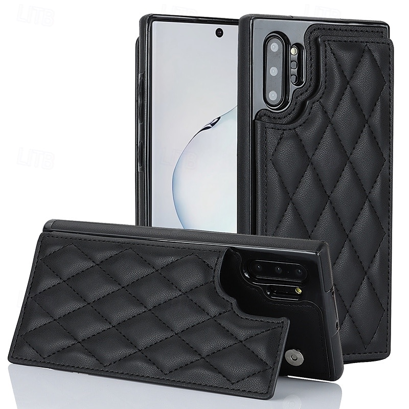 телефон Кейс для Назначение SSamsung Galaxy S24 S24 Ultra Plus S23 S22 S21 S20 Ultra Plus FE A14 A54 A72 А73 А53 A71 A12 Кейс на заднюю панель со стендом Разъем для карты Защита от удара Ретро 2025 - $17.99 –P10