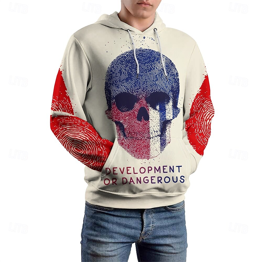 Hombre Graphic Oscuro Sudadera Sudaderas Sudadera Manga Larga Sudadera con capucha Con Capucha Vacaciones Impresión 3D Vacaciones Deporte Noche Beige Estampado Invierno Primavera & Otoño Diseñador 2025 - $36.99 –P5