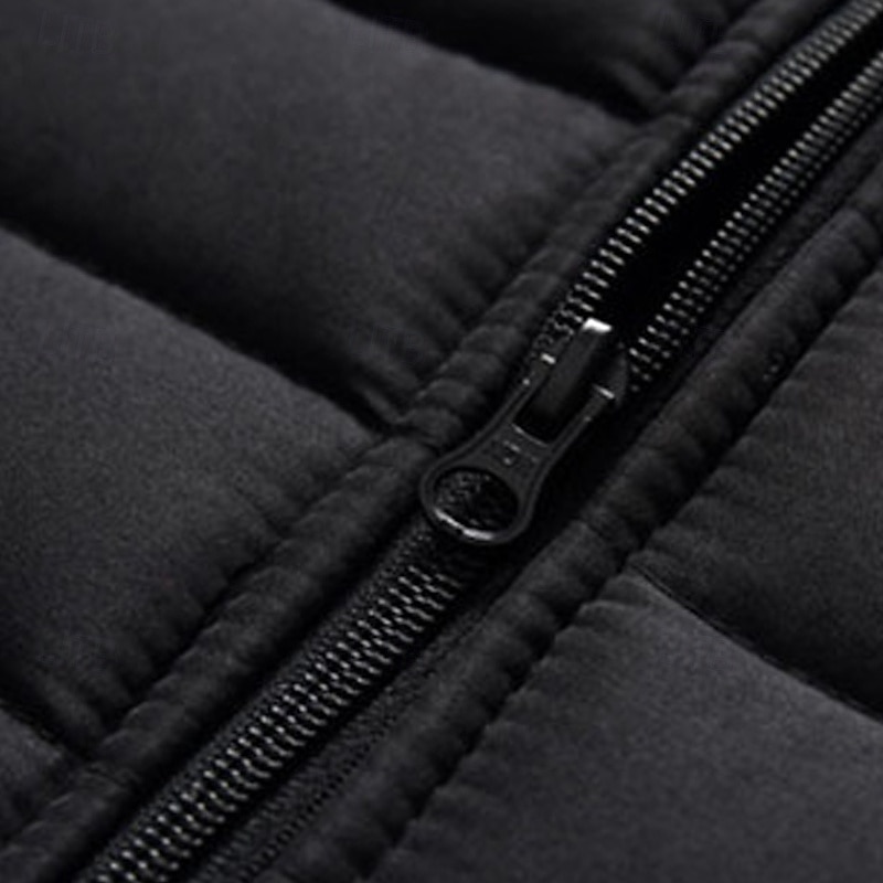 Муж. Жилет для туризма и прогулок Зимнее пальто Флисовый жилет для туризма и прогулок Без рукавов Жилет На открытом воздухе Сохраняет тепло Флисовая подкладка Удобный Дышащий Зима Молния Карман 2025 - $19.99 –P9