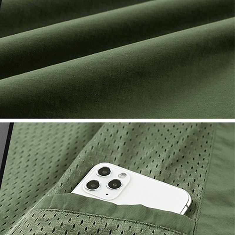 Per uomo Gilet / gilet da escursionismo Senza maniche Gilè Esterno Comodo Inverno Tasche multiple Poliestere Nero Verde militare Rosso Caccia Pesca Scalate del 2025 a $23.19 –P12
