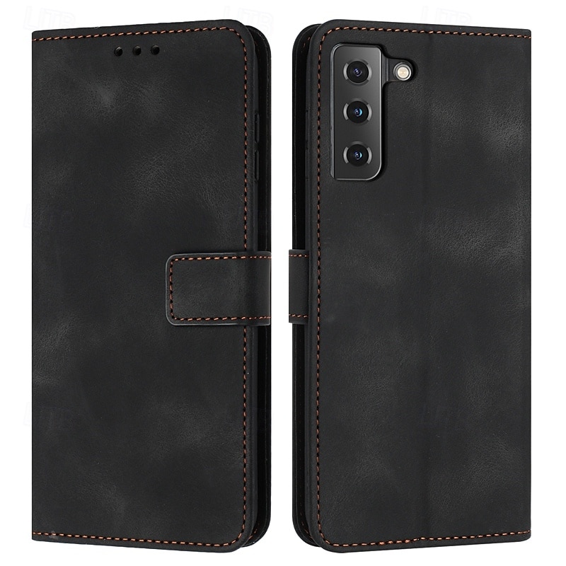 telefon Kılıf Na S23 Ultra Plus S22 S21 Plus Ultra S21 FE A53 A33 A52 A42 A32 S20 FE S25 Ultra Etui na karty portfela Z podpórką z paskiem na nadgarstek Gniazdo karty Retro Skóra PU 2025 - $15.99 –P4