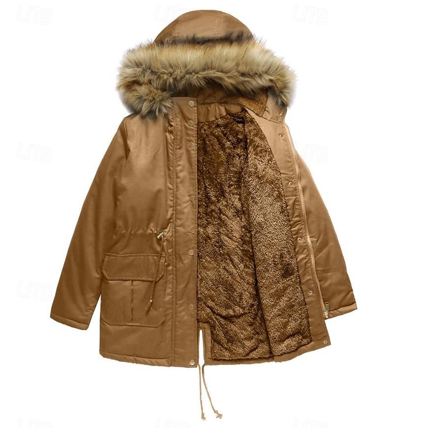 Mujer Abrigo Mantiene abrigado Transpirable Cremallera Botones Bolsillo Casual Color sólido Vacaciones Calle Ropa Cotidiana Noche Cremallera Regular Sudadera Ajuste regular Manga Larga Ropa de calle 2025 - $51.99 –P6
