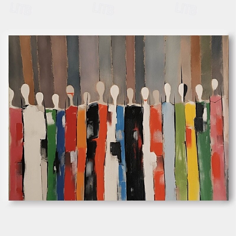 großes Ölgemälde mit Strukturporträt, handgemaltes Frauenporträt auf Leinwand, handgefertigtes Ölgemälde mit Liebespaaren, handgefertigte Wandkunst, moderne Deko-Ideen, Gemälde für Ihr Zuhause und 2025 - $125.99 –P3