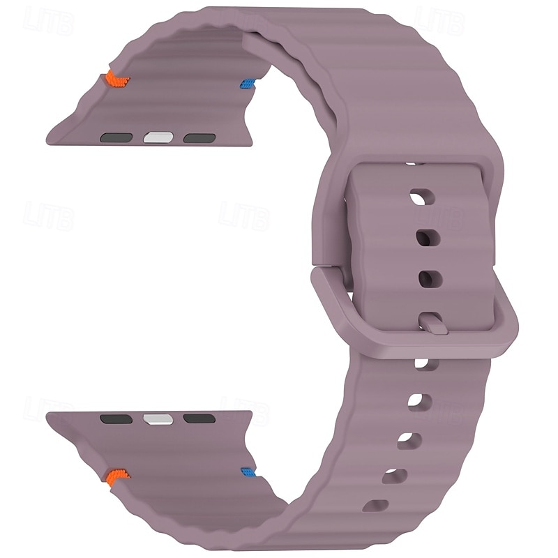Sportszíj Kompatibilis valamivel Apple Watch óraszíj 38mm 40mm 41mm 42mm 44mm 45mm 49mm Elasztikus Állítható Szilikon Csere óraszíj mert iwatch Ultra 2 Series 9 8 7 SE 6 5 4 3 2 1 2025 - $10.99 –P16