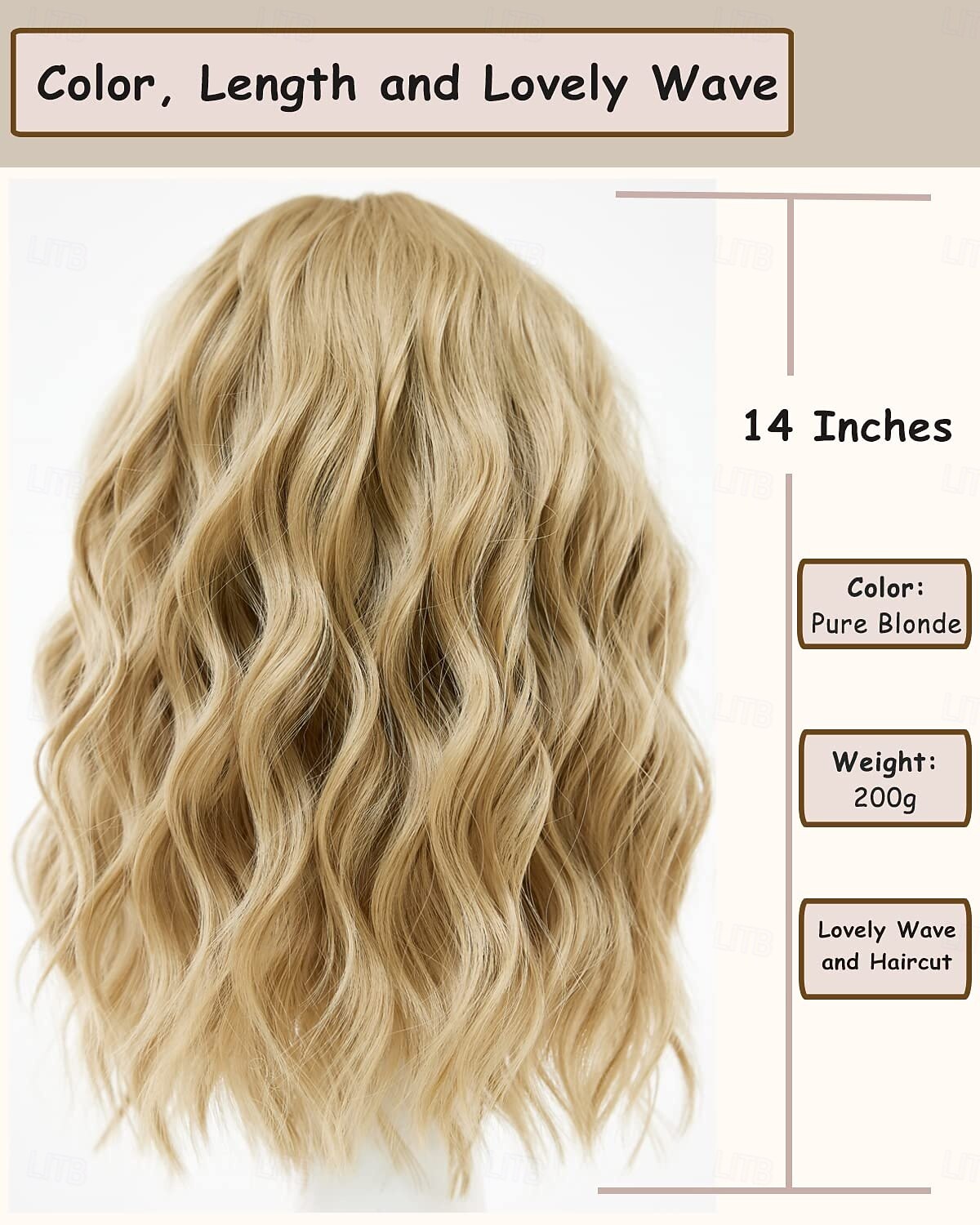 Blonde Wig Short Bob Blonde Wig with Bangs Wavy Curly Bob Wigs for White Women Heat Resistant Synthetic Colored Cosplay Wig 2026 - $18.99 –P5