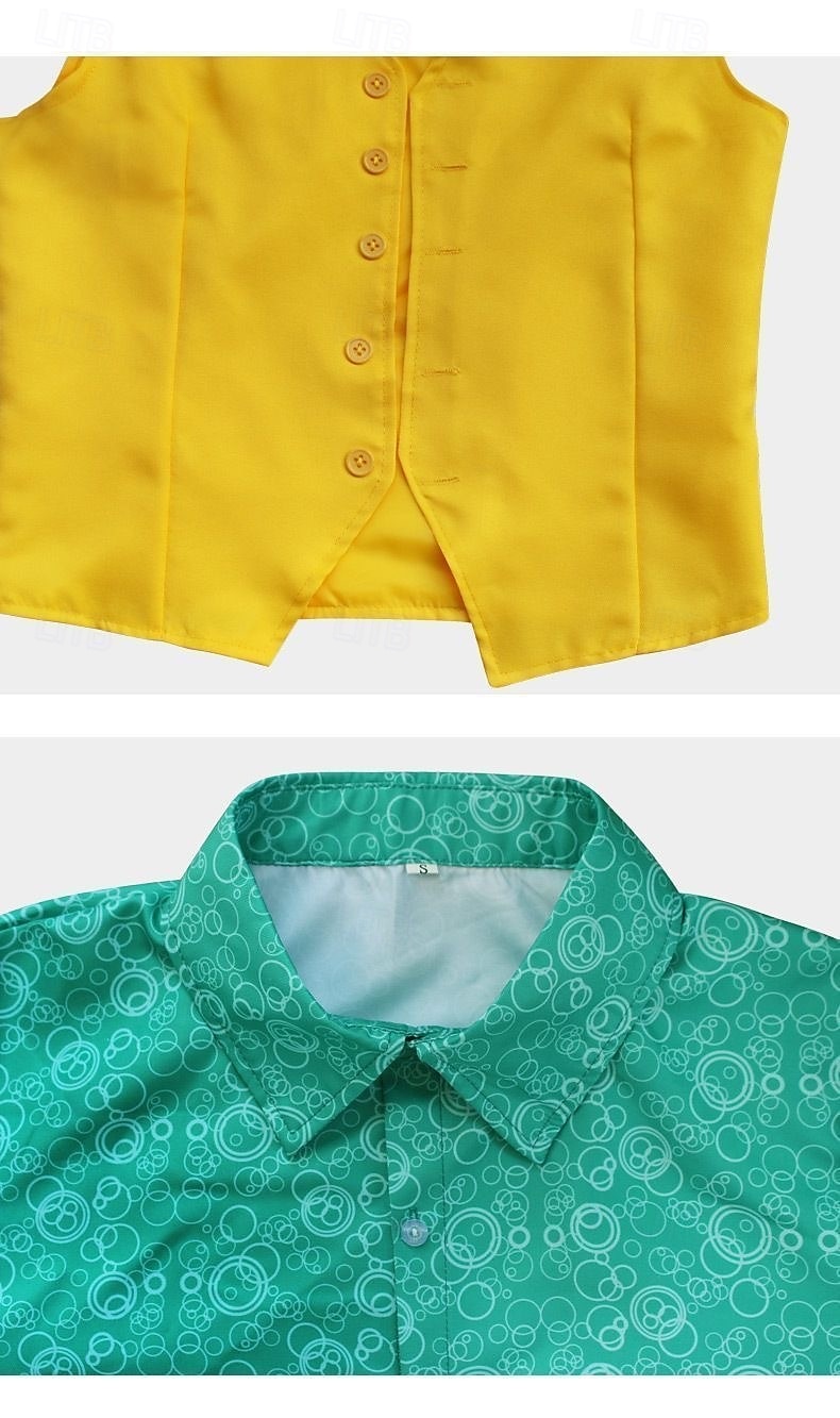 Jokeri Jokeri: Folie à Deux Jokeri Asut Puvut ja bleiserit Naamiaiset Elokuva-cosplay for Miesten Aikuisten Karnevaali Suoritus Juhla 2025 - $64.99 –P5